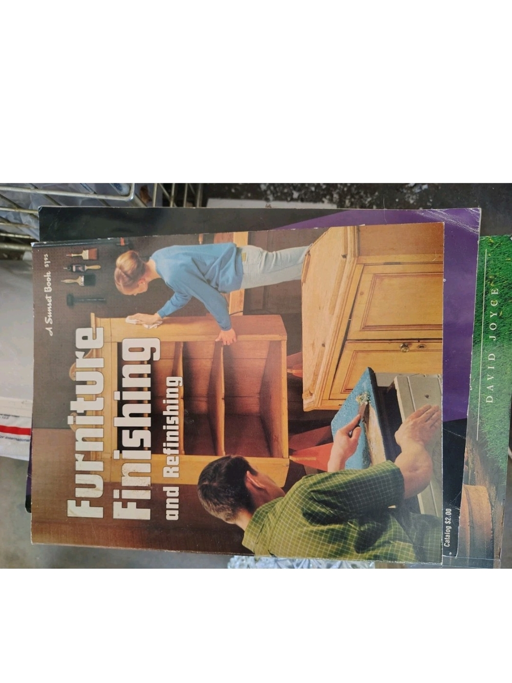 Furniture Finishing and Refinishing Book - Green/Cream Cover